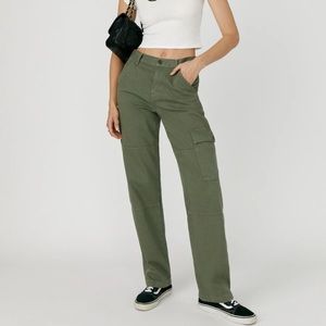 Reformation Bailey Hight Rise Utility Pants, size 27